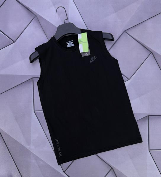 Майка Rassul (S-2XL) 6194 black (лето)