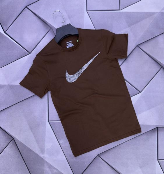 Футболка Rassul (S-2XL) 6220 brown (лето)