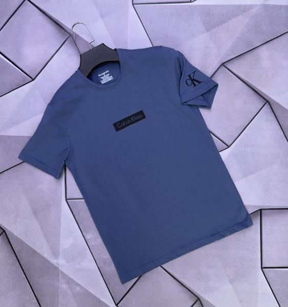 Футболка Rassul (S-2XL) 6226 blue (лето)