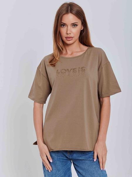 Футболка Little Secret (S-L) 400167 brown (лето)