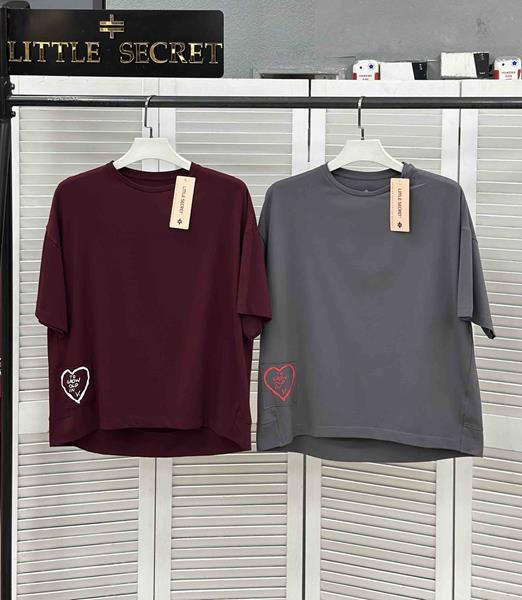 Футболка Little Secret (S-L) 400772 d.grey (лето)
