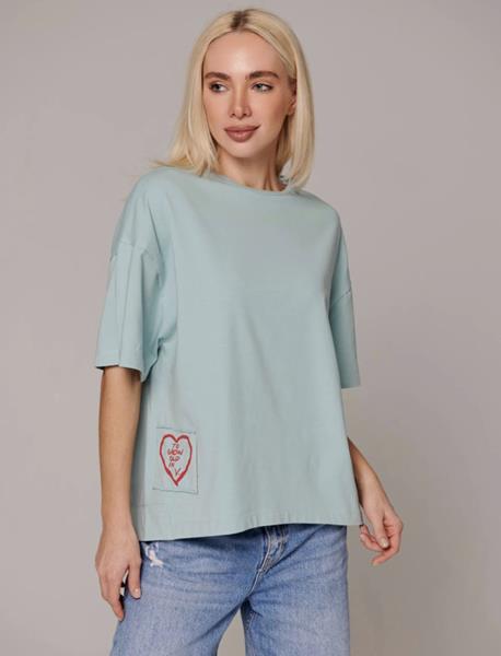 Футболка Little Secret (S-L) 400772 mint (лето)