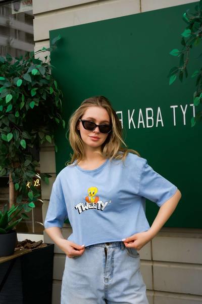Топ Little Secret (one size) TR0016 l.blue (лето)