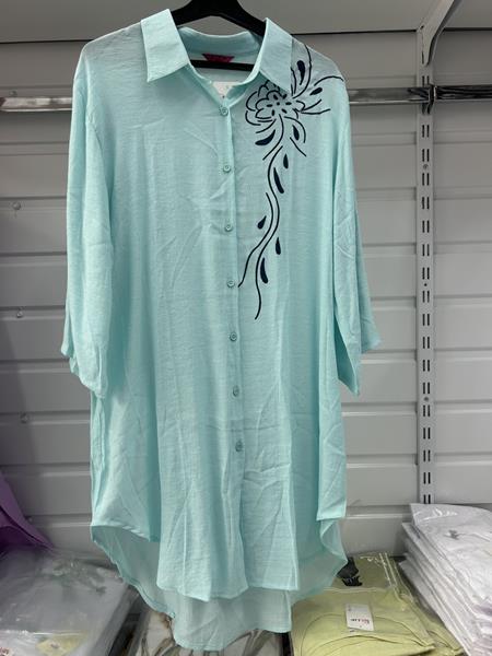 Платье P.HEY (XL-4XL) 538 l.blue (лето)