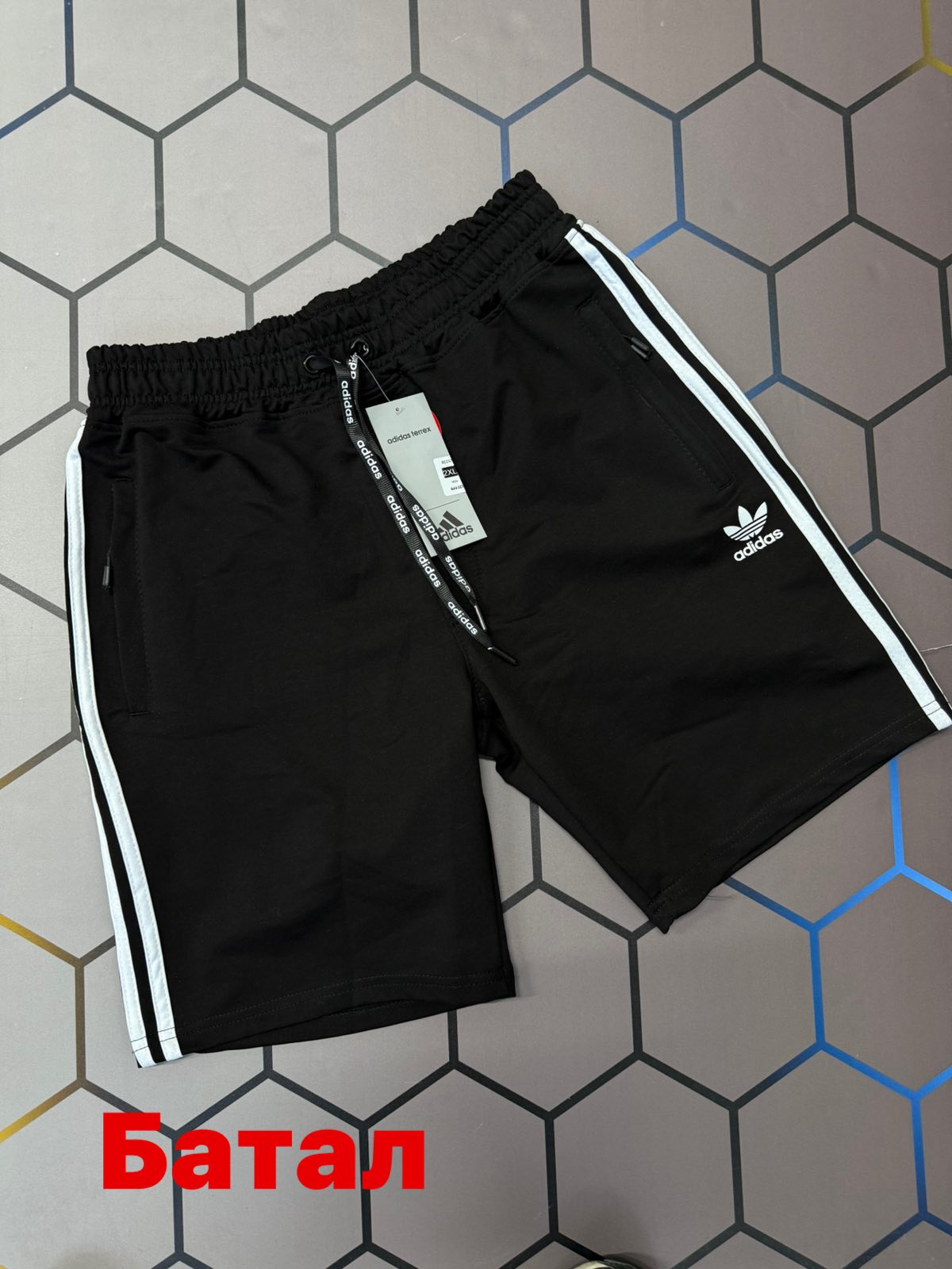 Шорты Alex Clothes (2XL-6XL) 4428 black (лето)