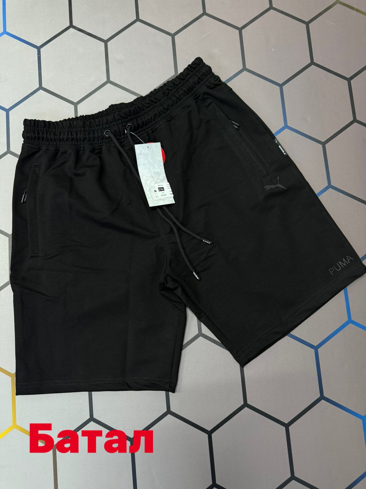 Шорты Alex Clothes (2XL-6XL) 4429 black (лето)