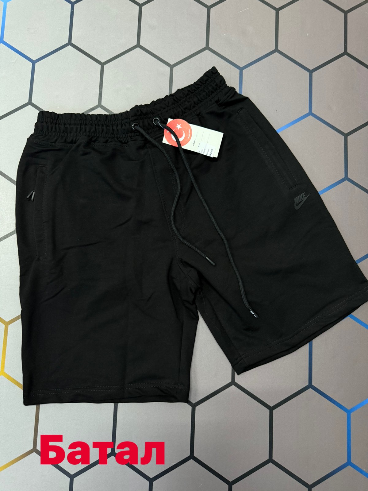Шорты Alex Clothes (2XL-6XL) 4430 black (лето)