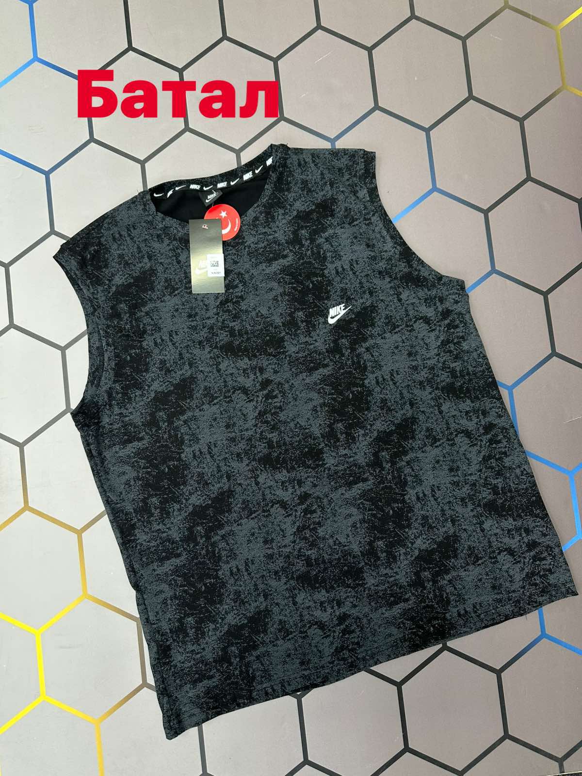 Майка Alex Clothes (2XL-6XL) 4440 grey (лето)