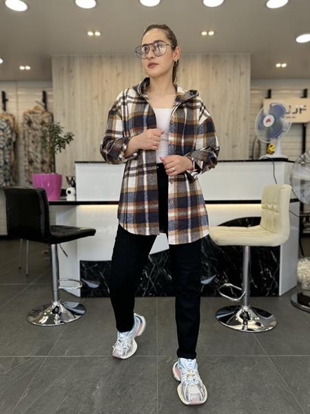 Рубашка JJF (XL-4XL) 7730 grey (деми)