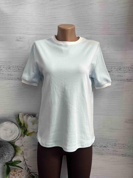 Футболка New Season (S-L) 8518 l.blue (лето)