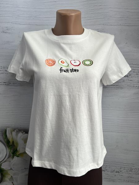 Футболка New Season (S-L) 8523 white (лето)
