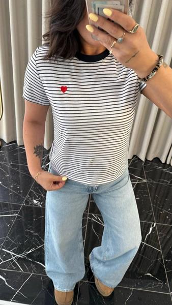 Футболка New Season (S-L) 8526 white-black (лето)