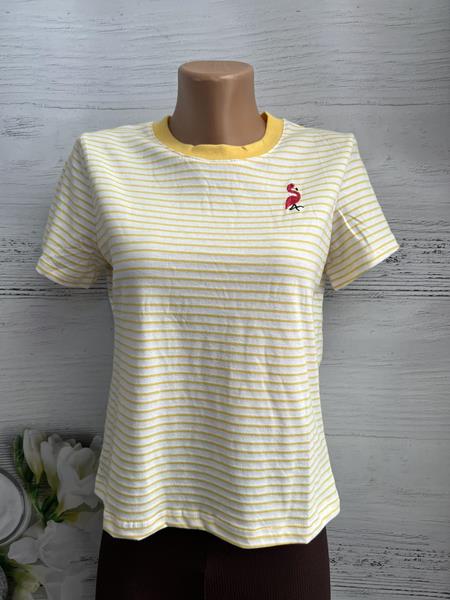 Футболка New Season (S-L) 8528 yellow (лето)