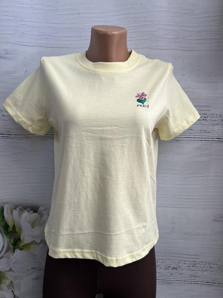 Футболка New Season (S-L) 8531yellow (лето)