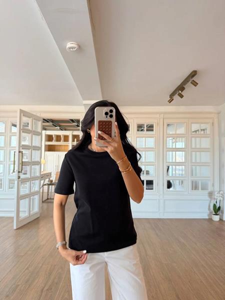 Футболка New Season (S-L) 8536 black (лето)