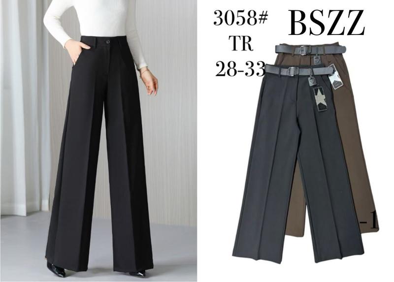 Брюки Immei (28-33) 3058 black (деми)