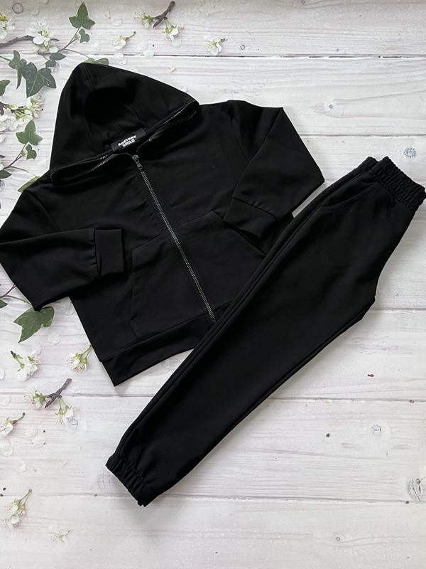 Костюм спорт Marimaks (128-146) 1013 black (деми)