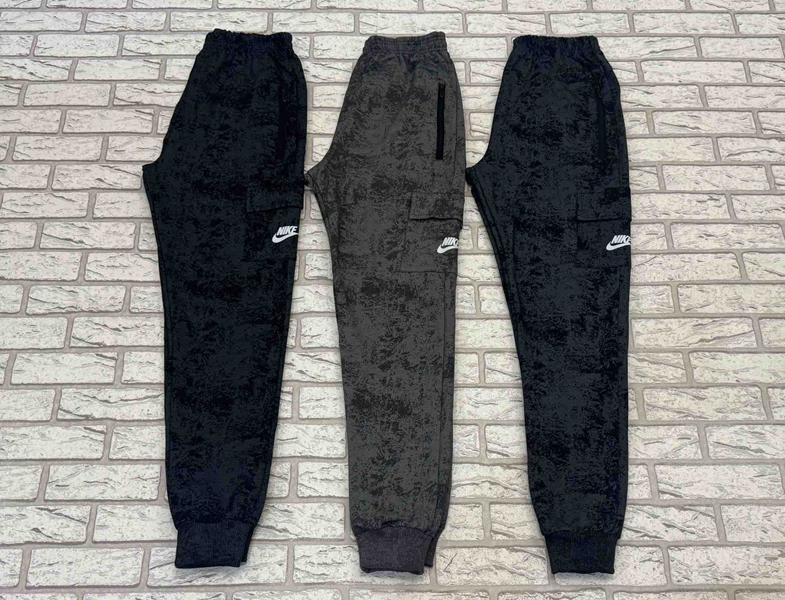Штаны спорт Shon (46-54) S711 navy (деми)