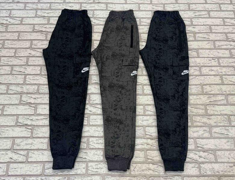 Штаны спорт Shon (46-54) S712 grey (деми)