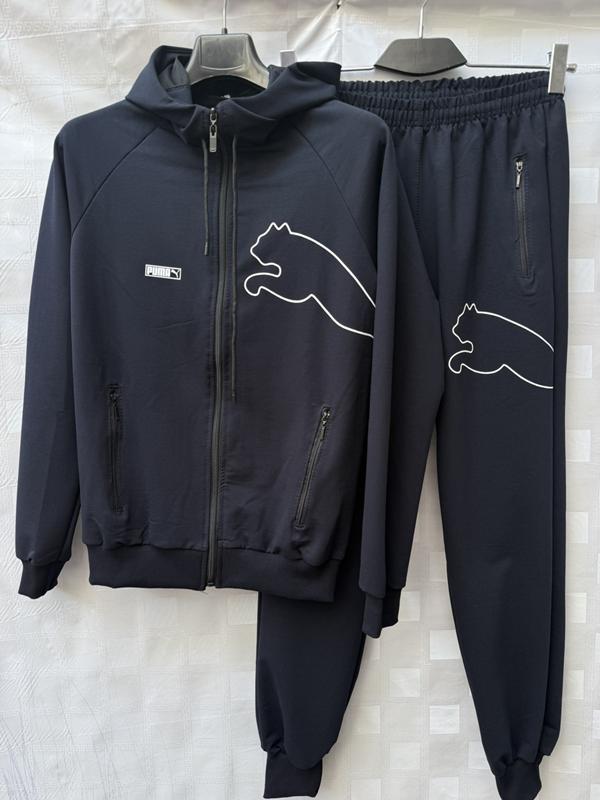 Костюм спорт Shon (46-54) S710 navy (деми)