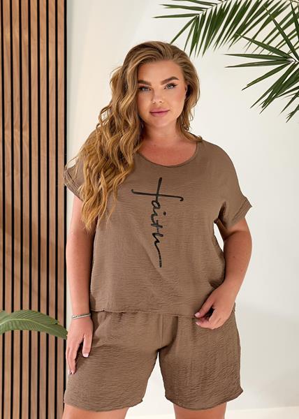 Костюм Global (48-58) 1205 brown (лето)