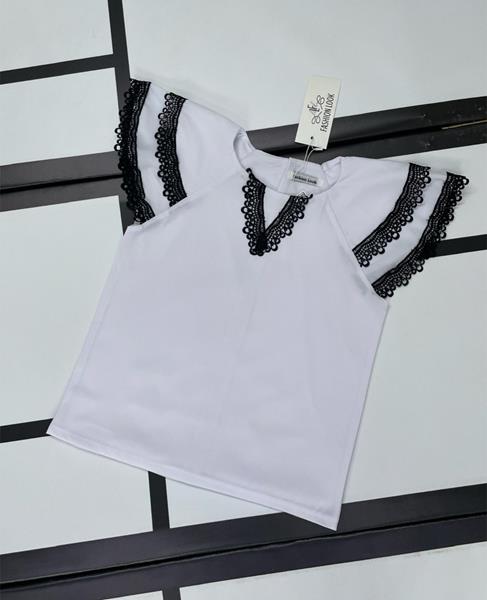 Блузка iBamBino (122-146) IB503 white (лето)