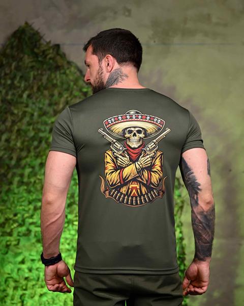 Футболка Madoka (M-3XL) 1003 khaki (лето)