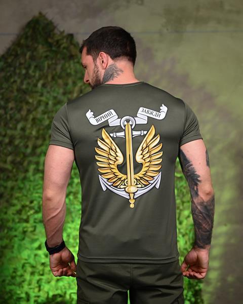 Футболка Madoka (M-3XL) 1030 khaki (лето)