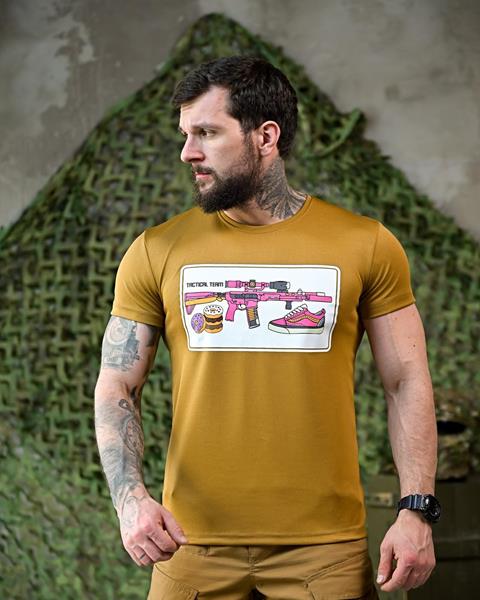 Футболка Madoka (M-3XL) 1054 koyot (лето)