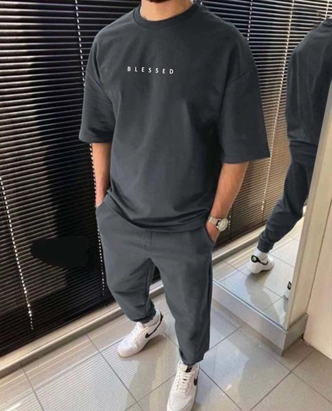 Костюм спорт Faraon (48-54) 1690 d.grey (лето)
