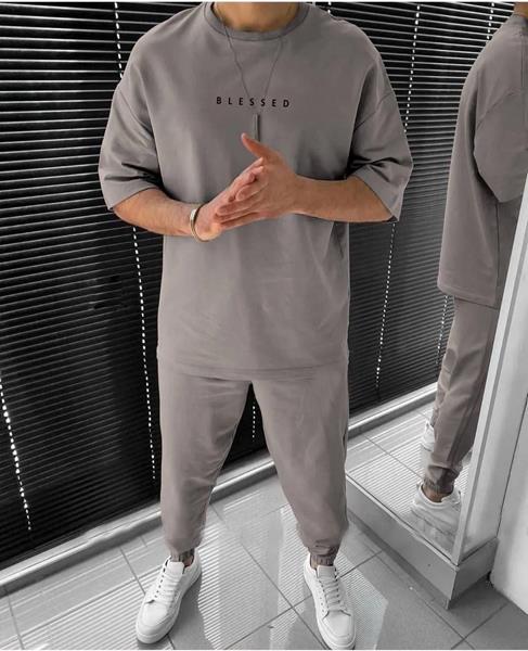 Костюм спорт Faraon (48-54) 1690 l.grey (лето)