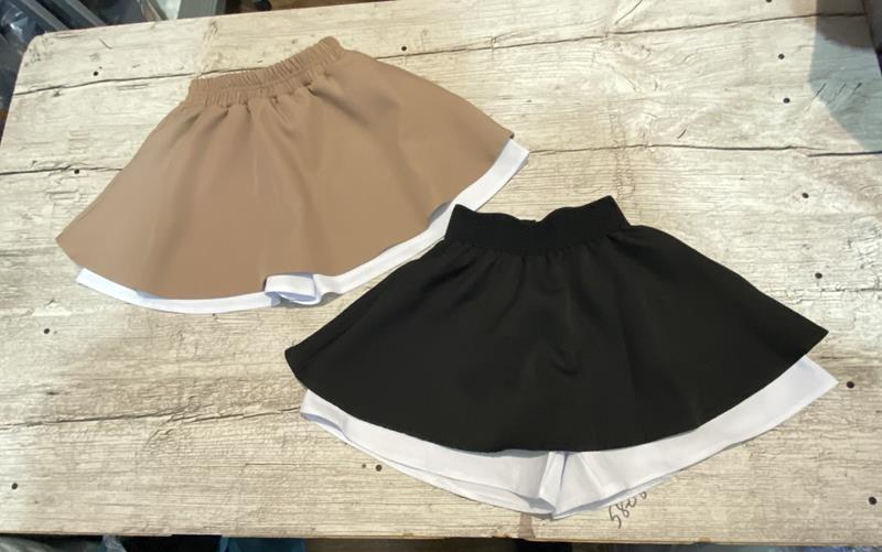 Юбка-шорты Boys&Girls (6-10) BG87 black (лето)