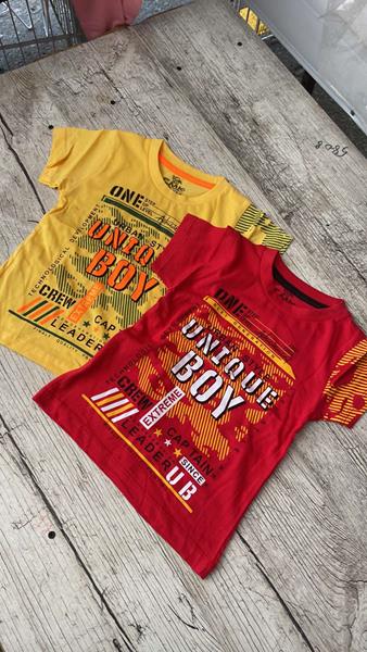 Футболка Boys&Girls (3-7) BG170 yellow (лето)