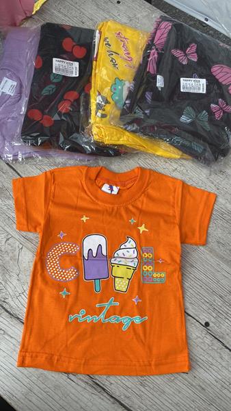 Футболка Boys&Girls (1-4) BG179 black-lilac (лето)