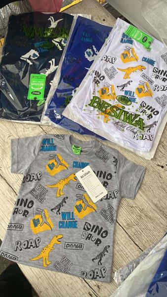 Футболка Boys&Girls (1-4) BG195 white (лето)