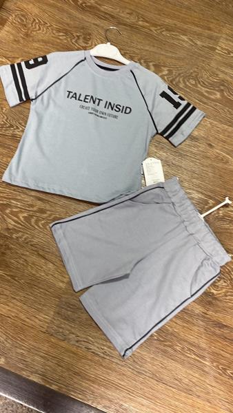 Костюм Boys&Girls (3-6) BG255 grey (лето)