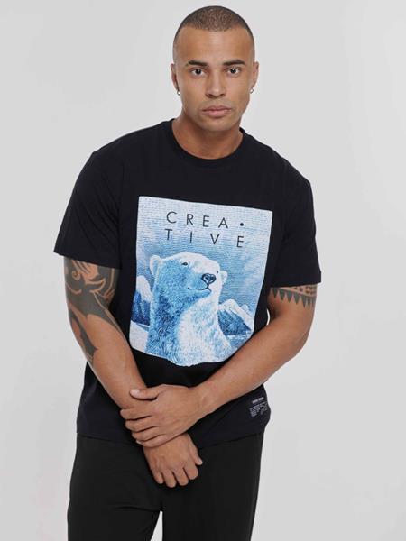 Футболка Faraon (S-XL) 400640 black (лето)
