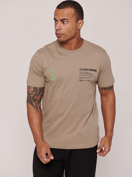 Футболка Faraon (S-XL) 400642 beige (лето)