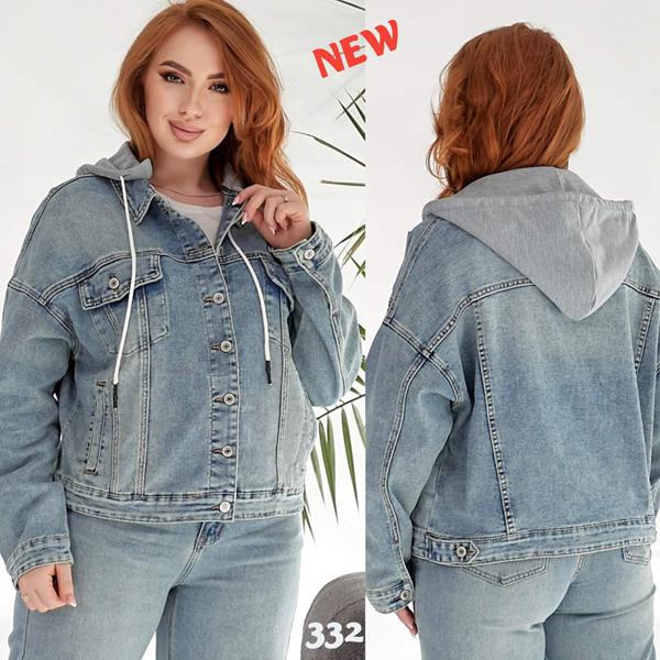 Куртка Beki (S-3XL) 332 l.blue (деми)
