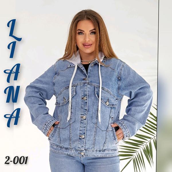 Куртка Beki (3XL-8XL) 2-001 blue (деми)