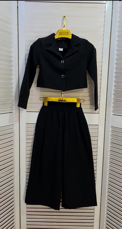 Костюм Major (7-11) M151 black (деми)