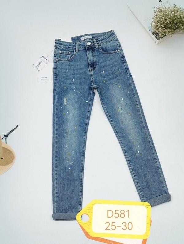 Джинсы NewJeans (25-30) D581 l.blue (деми)