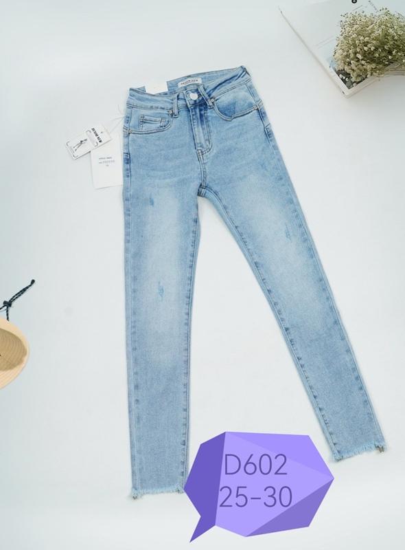 Джинсы NewJeans (25-30) D602 l.blue (деми)