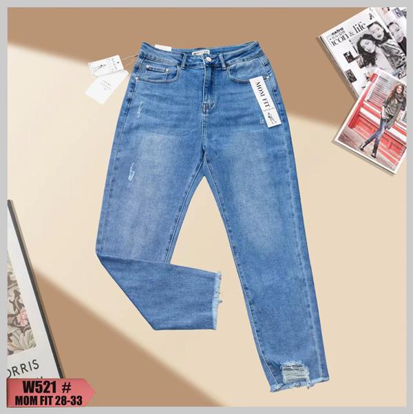 Джинсы NewJeans (28-33) W521 l.blue (деми)
