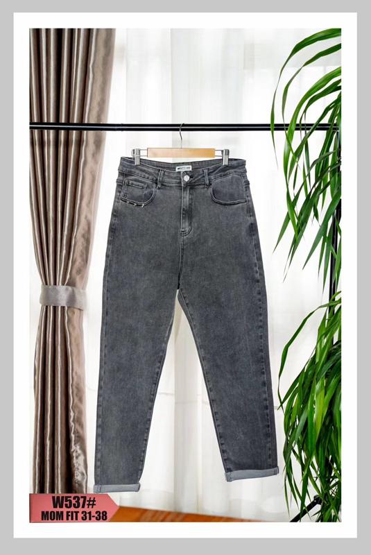 Джинсы NewJeans (31-38) W537 black (деми)