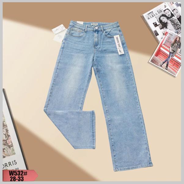 Джинсы NewJeans (28-33) W532 l.blue (деми)