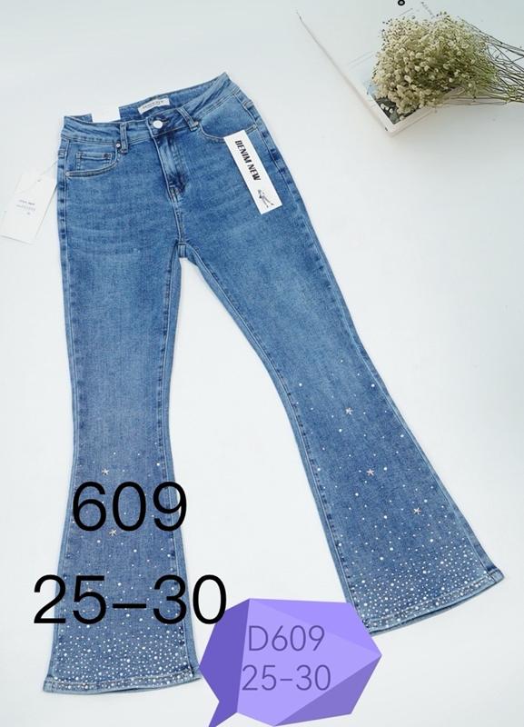 Джинсы NewJeans (25-30) D609 blue (деми)