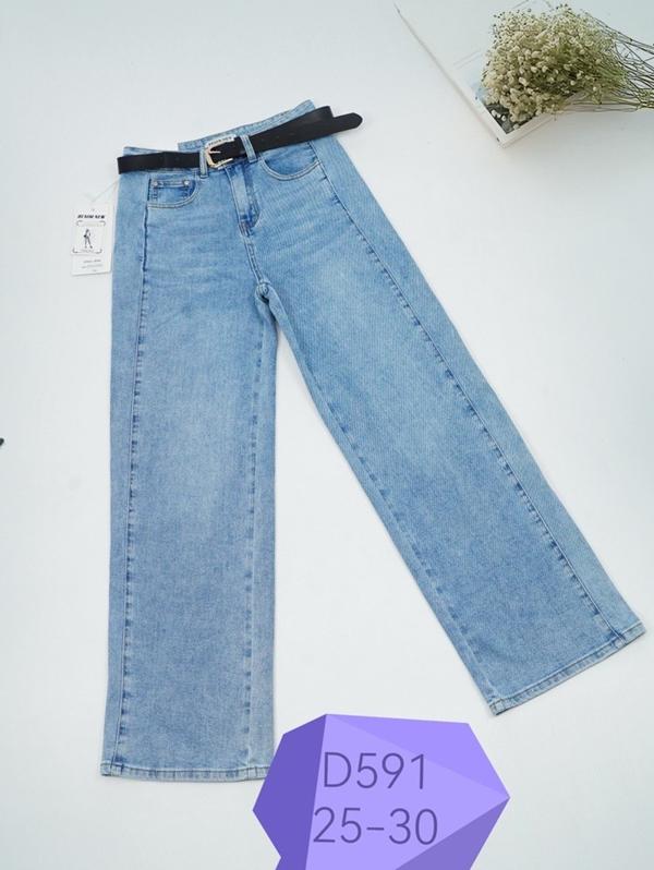 Джинсы NewJeans (25-30) D591 blue (деми)