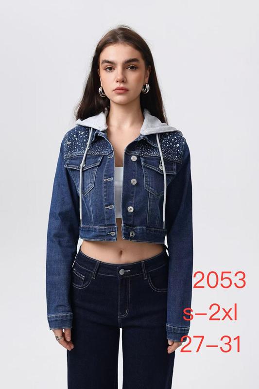 Куртка NewJeans (27-31) 2053 blue (деми)