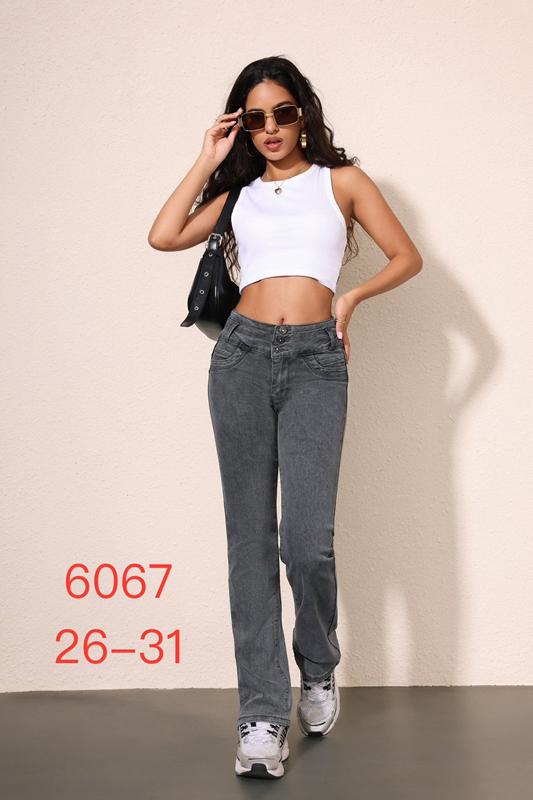 Джинсы NewJeans (26-31) 6067 grey (деми)